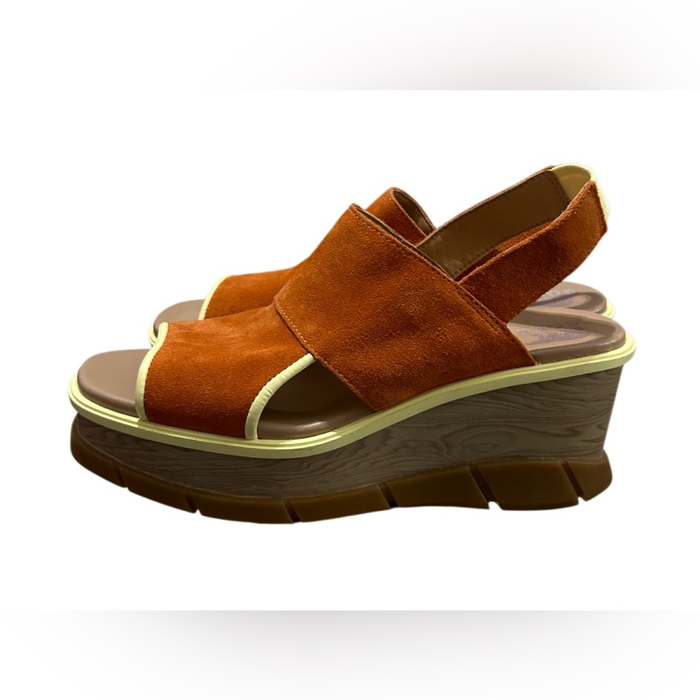Sorel Women's Joanie™ Ill Slingback Wedge Sandal Size 8.5 Orange - Picture 5 of 7